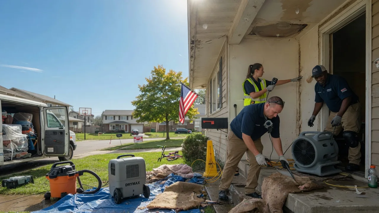 Water Damage Restoration in Deerfield, WI near me